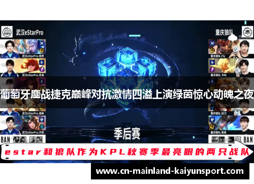 葡萄牙鏖战捷克巅峰对抗激情四溢上演绿茵惊心动魄之夜